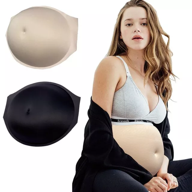 Roanyer Silicone M L Size Fake Pregnant Belly Bump For Crossdresser Actor  Props