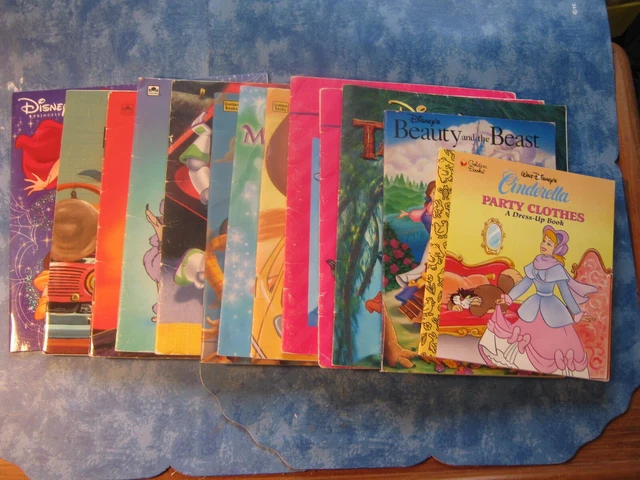 LOT OF 13 DISNEY FAVORITE BOOKS SC Tarzan TOY STORY Ariel CINDERELLA Jungle Book