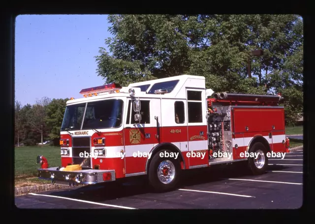 Neshanic NJ 1993 Pierce pumper Fire Apparatus Slide.
