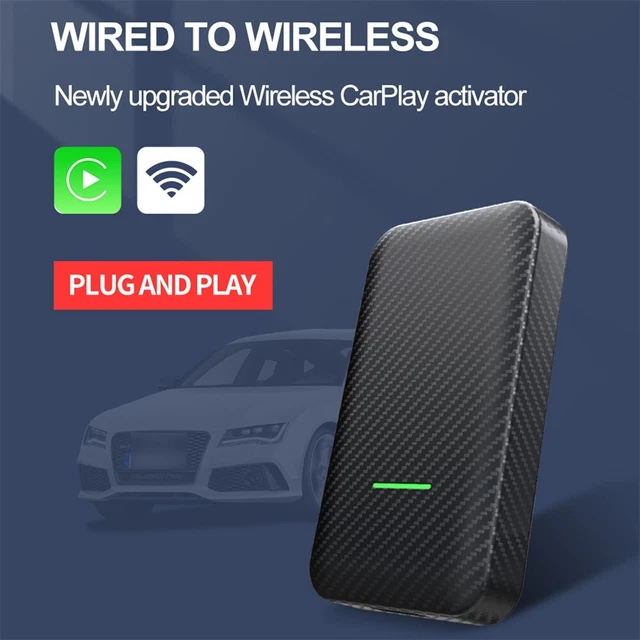 1set - 3.0 Câblé À sans Fil Carplay Ai Boîte Avec Dongle USB Adaptateur Au
