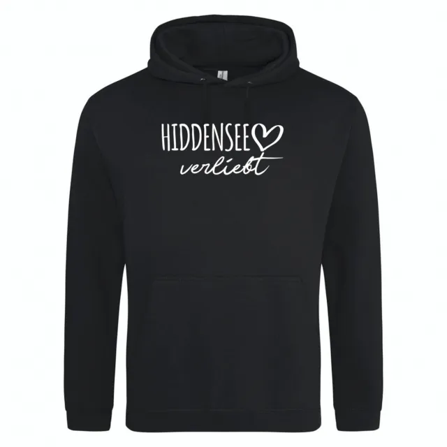 Hiddensee verliebt Hoodie Sweatshirt Geschenk Idee Geburtstag Souvenir Pullover