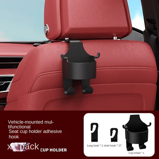 Storage Organizer Headrest Cup Holder Universal Caddy Storage Box  Car Seat