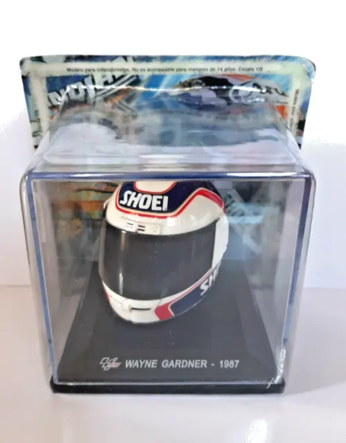 Helmets Moto Gp - Wayne Gardner 1987 (Course Route) Scale 1/5 [050]