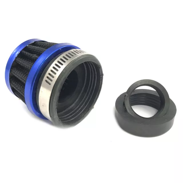 RACING LUFTFILTER BLAU z.B. RETRO STAR ARTEMIS QT-E ZNEN BENZHOU JINLUN GY6 4TAK 2