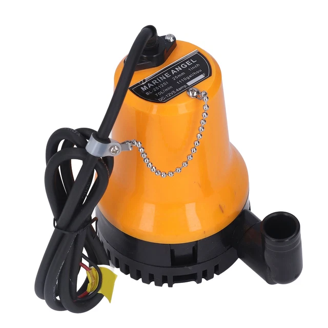 Pompa acqua sommersa 70 L/min DC 12V 45 W per acquario