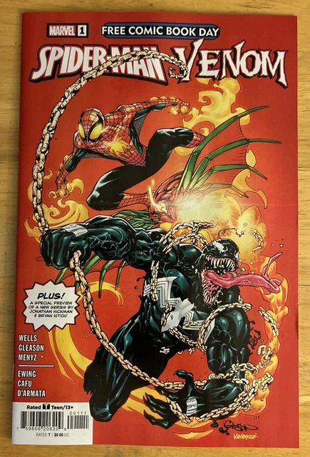 Free Comic Book Day Spider-Man Venom #1 Doc Ock Iron Man; Ultimate Invasion Prev