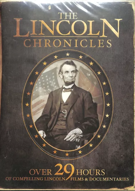 The Lincoln Chronicles DVD 2013 10-Disc Set 29 Hours-Sealed & Mint!