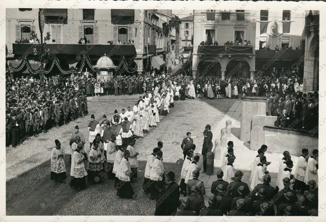 1936 LODI 3 Congresso Eucaristico Diocesano Fotografia Tronchini Carenzi