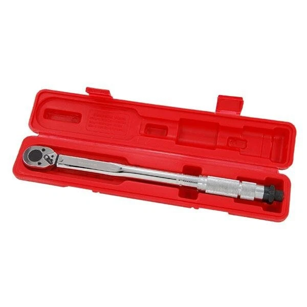 Heavy Duty 3/8" Drive Torque Wrench 5-80Ft/Lb Cv Steel Ratchet Garage Ct0737
