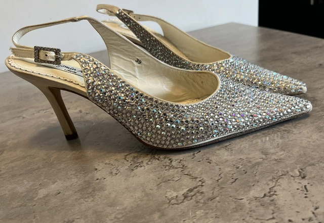 Scarpe da sposa Benjamin Adams London UK 6 39 cristallo Swarovski, Lopez