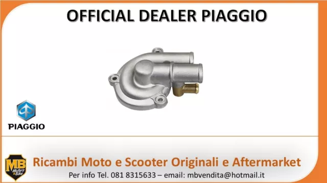 Coperchio Carter Pompa Acqua Piaggio Vespa Gtv 300 Hpe Sei Giorni 2023 Originale