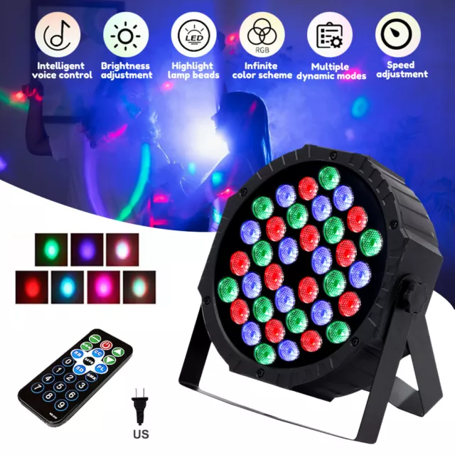 36W LED Par Strahler 36 LED Bühnenlicht Disco Partylicht RGB DMX für Stage Show