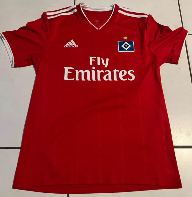 Hamburger SV HSV Trikot 2018  2019 Auswärts Fly Emirates Adidas Original Größe M