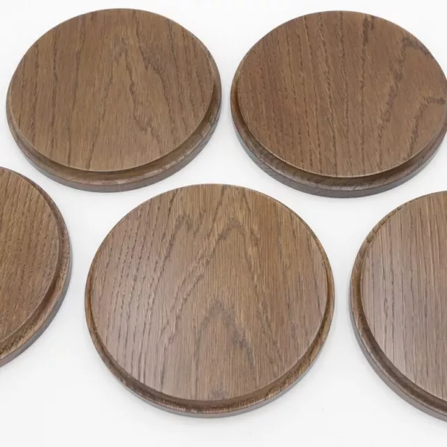 5 Pieza Keilerschilder Redondo Braun Af 13cm Tablero Keiler Gewaffbrett 3