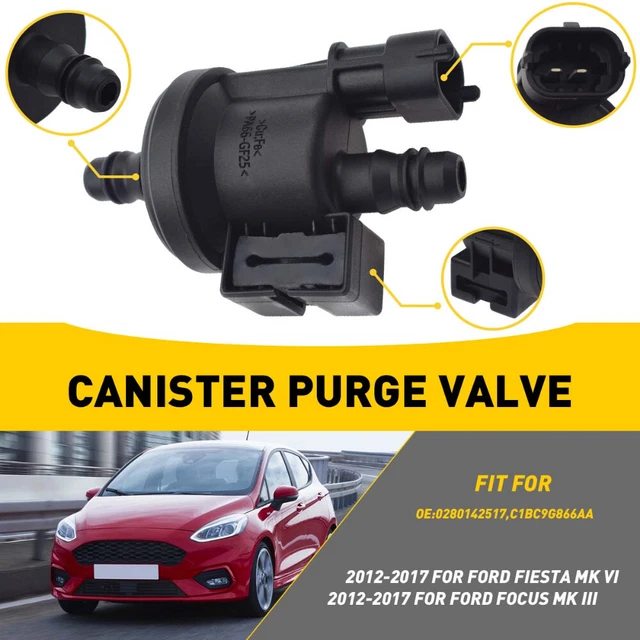 FUEL EVAPORATION PURGE Valve EVAP For Ford Fiesta Focus Jaguar C1B1