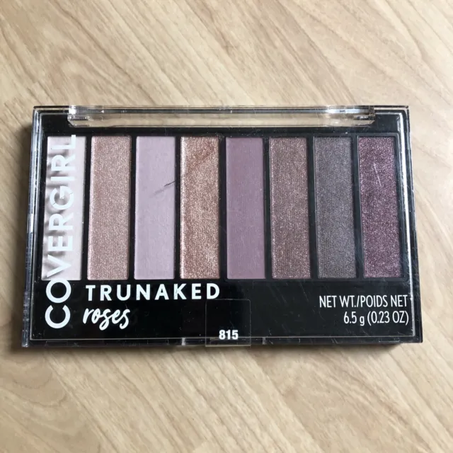 CoverGirl TruNaked 815 Roses- 8 color Eye Shadow Palette