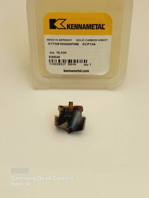 Kennametal 16.50 Ktfss 16500Hpgm Kcp15A