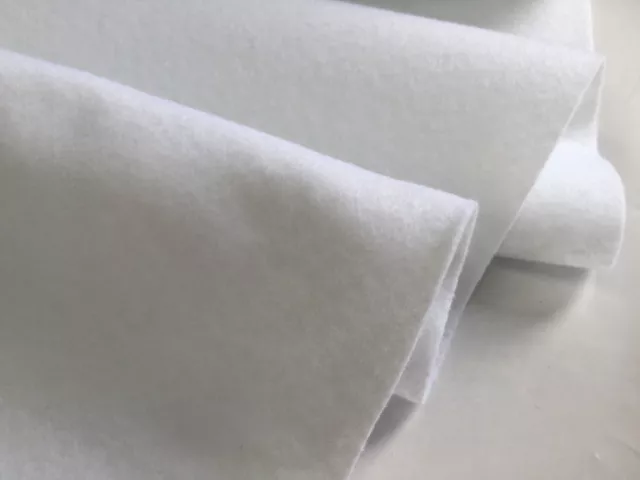 Feutre Tissu Matière Artisanat Uni Couleurs Polyester 1-2mm Épais - 102cm  Large