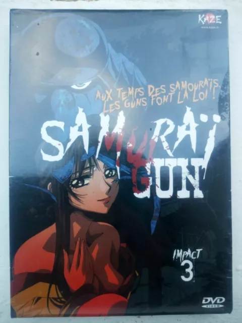 DVD Samuraï Gun 3  - épisodes 8 à 10 neuf