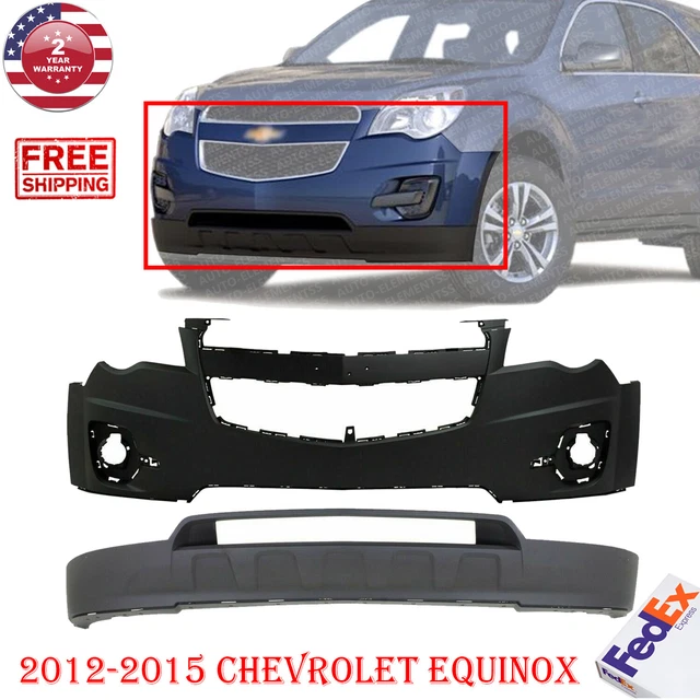NEW FRONT BUMPER Cover Primed + Lower Valance For 20122015 Chevrolet