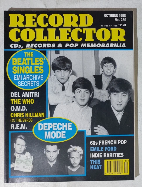 I114271 Record collector  1998 n. 230 - Beatles / Depeche Mode / REM / The Who