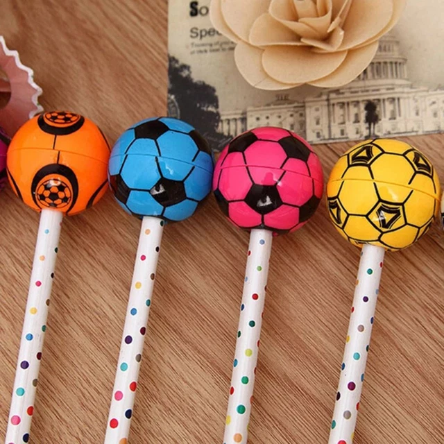 Pencil Cutter Football Pencil Sharpeners Student Stationery Mini Sharpener