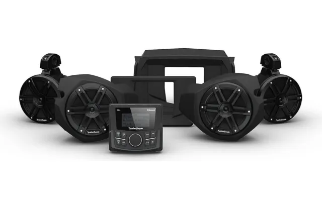 Rockford Fosgate RZR14-STG2 Speaker & Recevier Kit for Select Polaris RZR Models