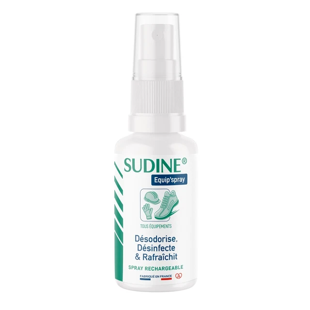 Lot de 3x50 ml SUDINE EQUIP'SPRAY Désinfectant et désodorisant tous équipements