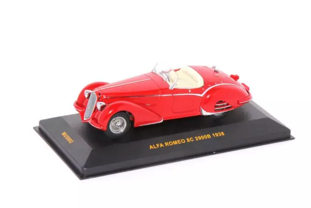 IXO 360.752.1 Alfa Romeo 8C 2900B 1938, 1:43, rot, OVP