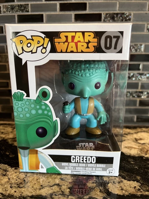 Funko Pop Star Wars #07 Greedo Vaulted Black Box