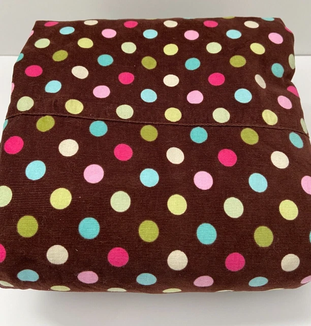 Nuevo Edredón Doble De Pana Verde Azulado Rosa Chocolate Rosa Cerámica Arco Iris
