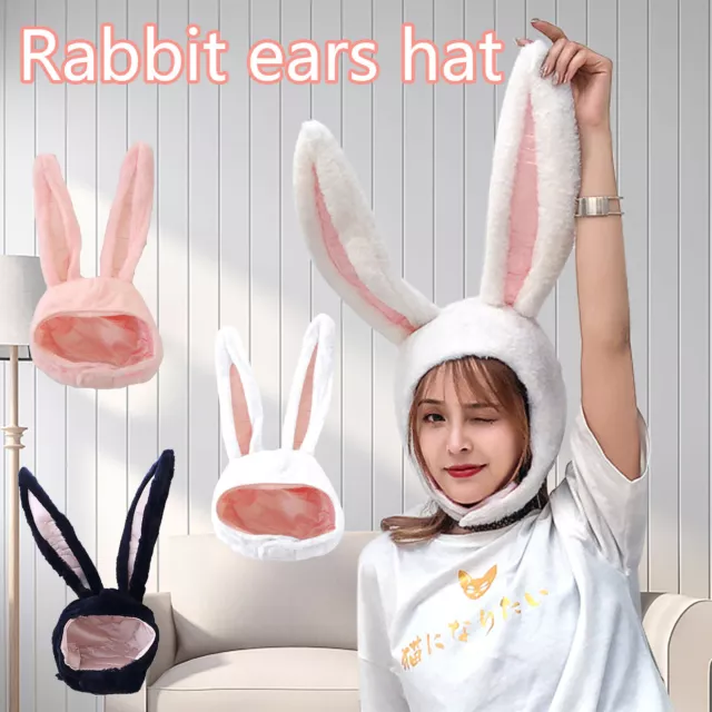CUTE RABBIT EARS Party Hats Holiday Hat Cute Costume for Men and Women ...