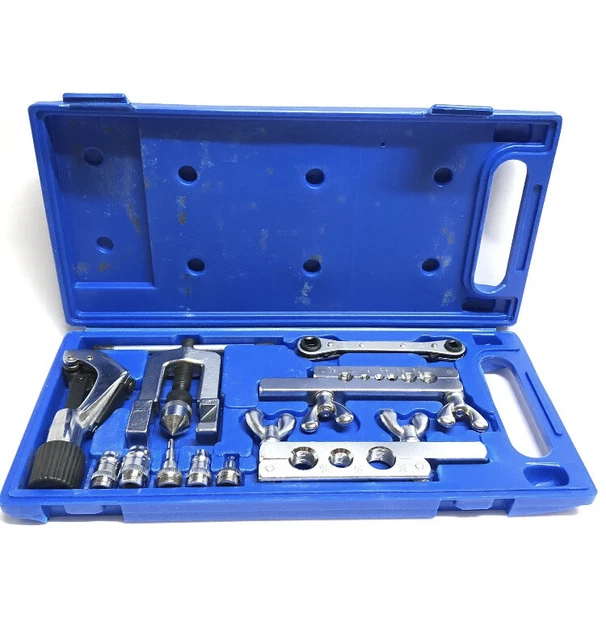 Swaging Tool Kit Flaring Tool Tube Cutter Rachet Wrench Swag Tool Plumbing