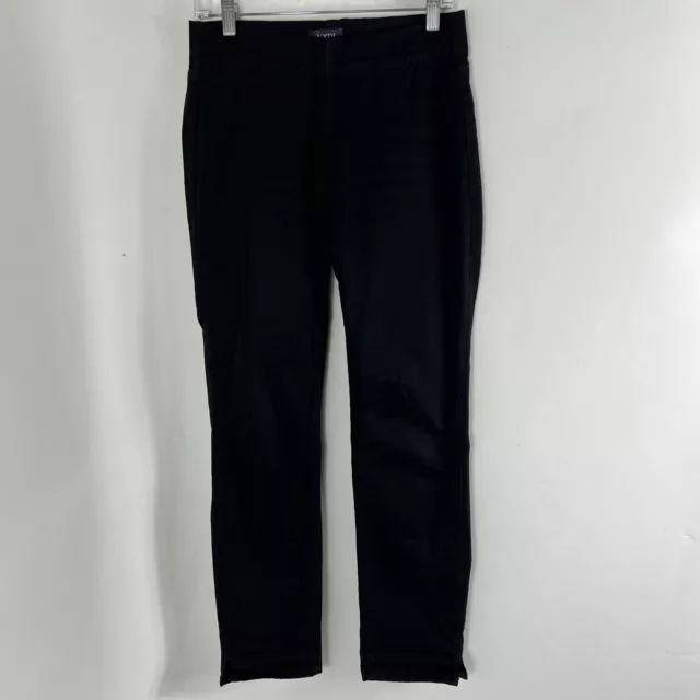 NYDJ Jegging Jeans Women's Size 2 Pull On Black Mid Rise Lift Tuck Stretch