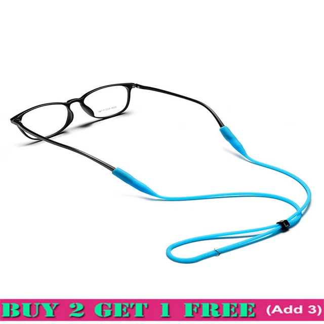 Gafas para niños cordón silicona ajustable longitud miopía marco gafas de sol PY