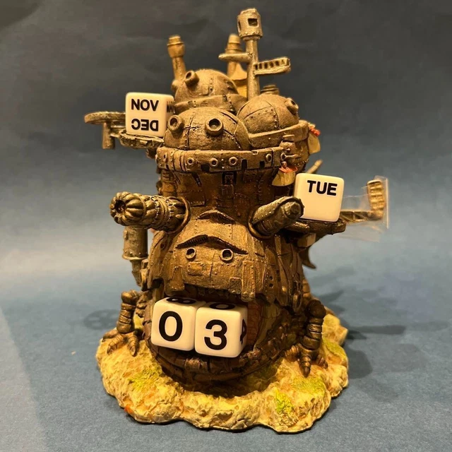 HOWL'S MOVING CASTLE Figure Perpetual Calendar Studio Ghibli BENELIC