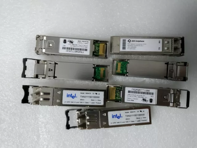 JDSU JSH-42S3AB3 P/N: 64P0308 4Gb Fibre Optic 850nm SFP Transceiver DDM KH064