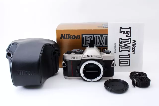 [N.MINT in Box ] Nikon FM10 35mm SLR Film Camera with Case from Japan #773