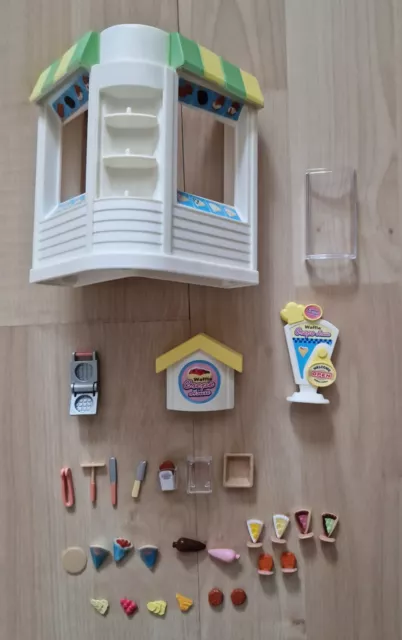 Sylvanian families store waffle crepe house