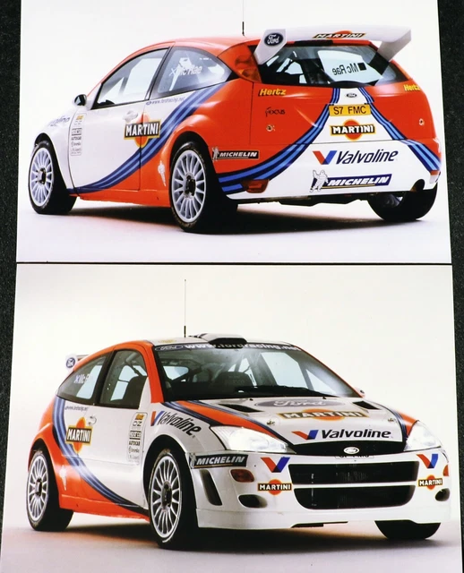 Sale a subasta uno de los Ford Focus WRC que Colin McRae pilotó en 2001, y ésta es su especial