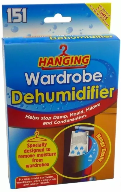 151 Hanging Wardrobe Dehumidifier - 450ml