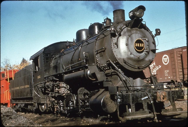 B&O Baltimore & Ohio 3112 duplicate slide