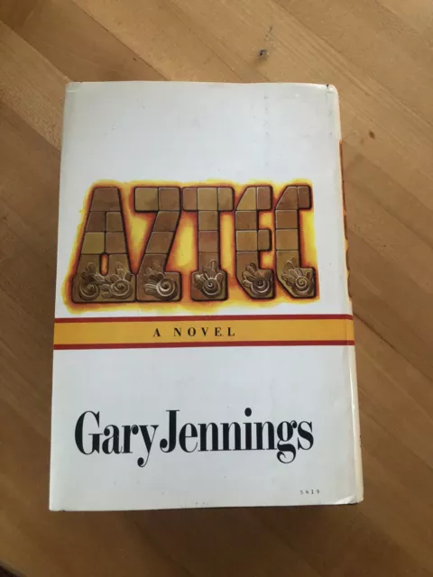 AZTEC BY GARY Jennings 1980 Hardcover /Dust Jacket 1st Edition Book ...
