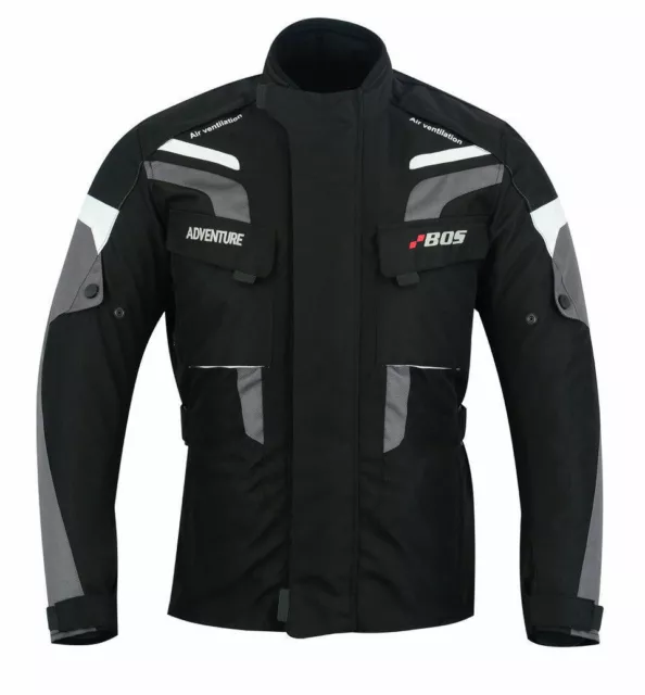 Motorrad Roller Winter Jacke Wasserdicht Herren Motorrad Touren Jacke Schwarz