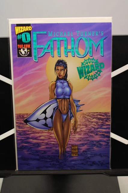 Fathom #0 Michael Turner Foil Variant Special Edition Wizard Top Cow 1998