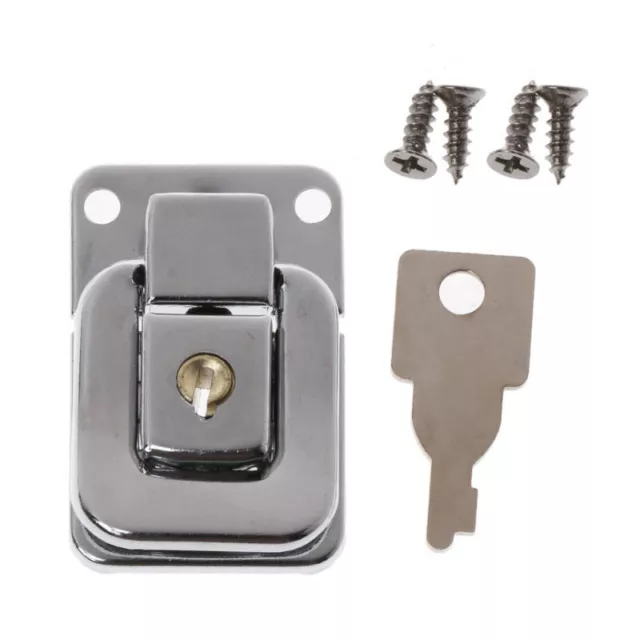 Jewelry Box Lock Box Buckle Lock Toggle Hasp for Catch Clasp With f