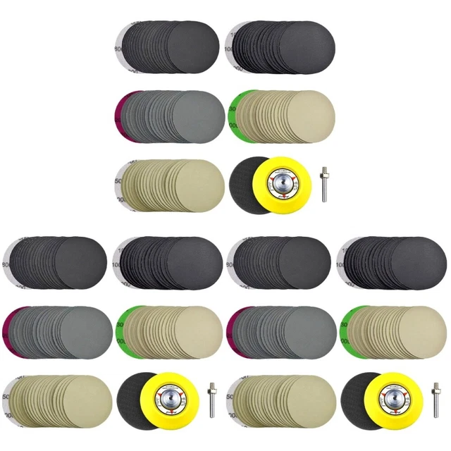 10 Pz Spugna Abrasiva Carta Vetrata Lucidatura Blocco 80-280 - Foto 4