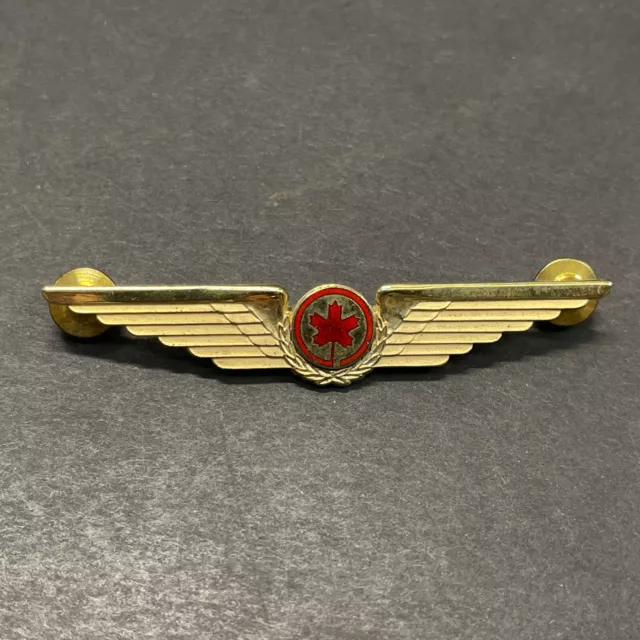 Vintage TCA Trans Canada Airlines Air Canada Pilot Captain Crew Metal Pin