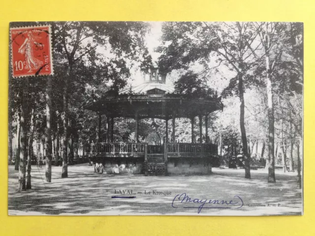 cpa FRANCE 53 - LAVAL Mayenne KIOSQUE de la MUSIQUE Bandstand