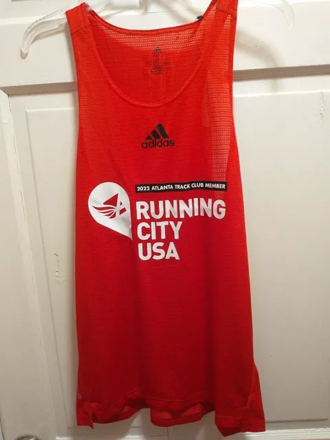 NWT 2022 Atlanta Track Club Member Running City USA Technical Tank Top Singlet S